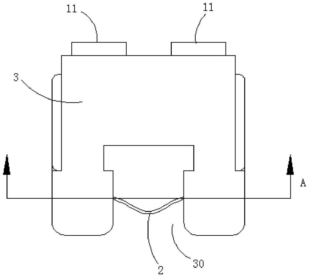 Novel electronic detonator ignition element, processing technology and electronic detonator