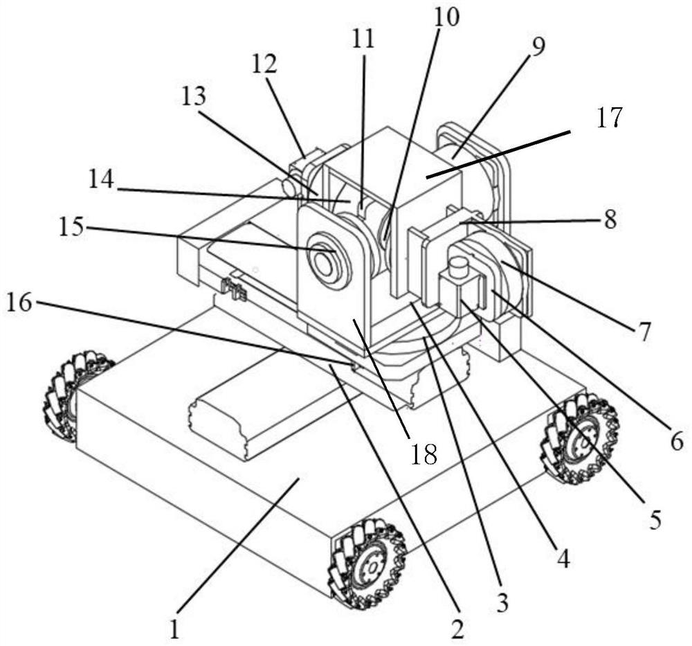 Device, method, storage medium, equipment and rail vehicle for long-distance hole distance measurement