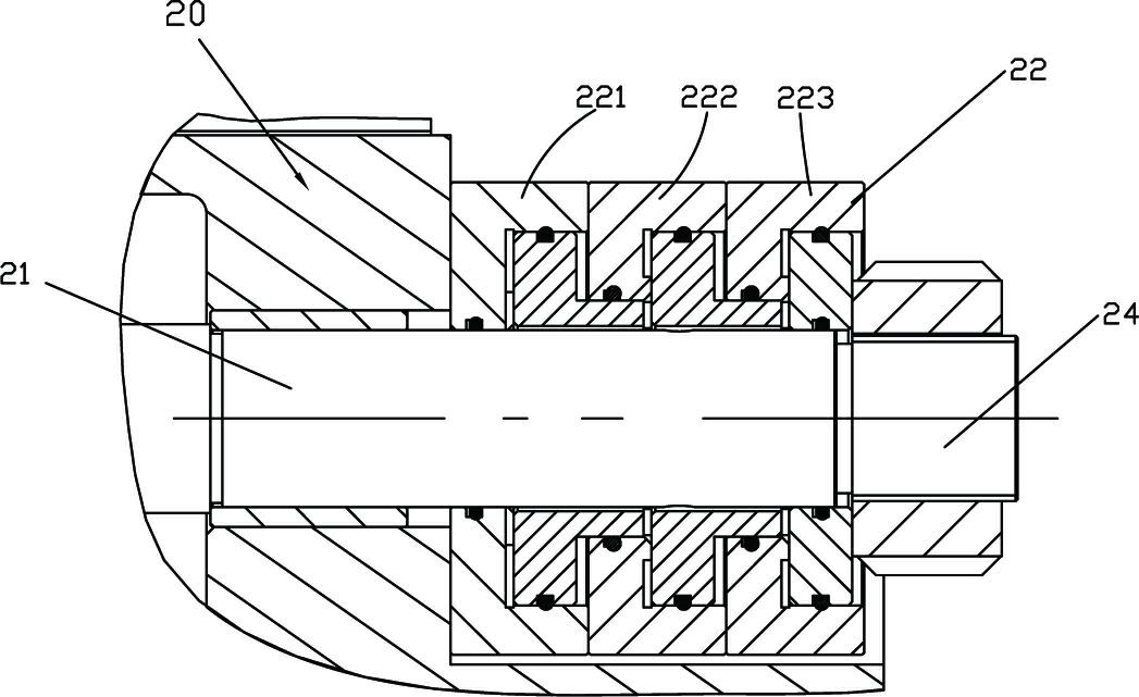 Double compensation method and device for moving tilt of numerical control floor type boring-milling machine ram