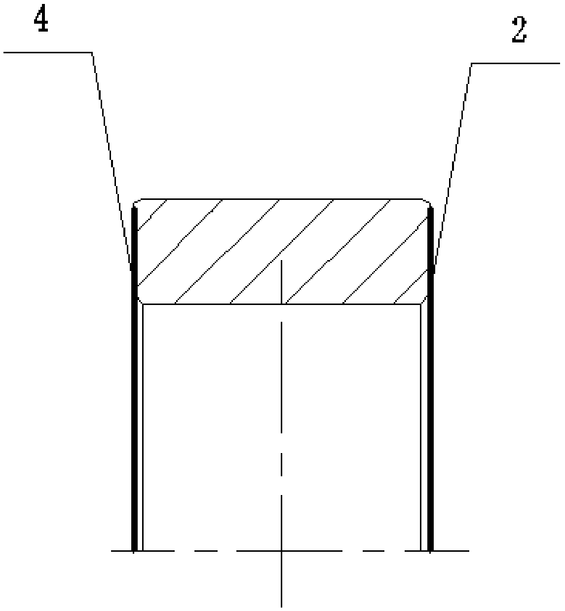 Oblique oil hole drilling jig and method for machining inner ring bearing oblique oil hole through oblique oil hole drilling jig