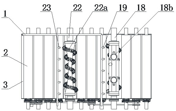 Vertical electric spring fish scale removing machine