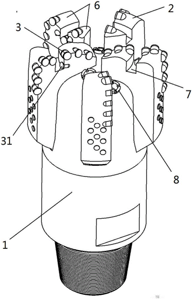 Diamond drill bit