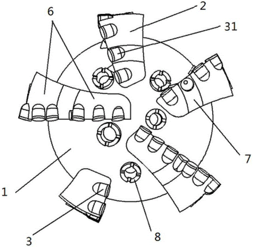 Diamond drill bit