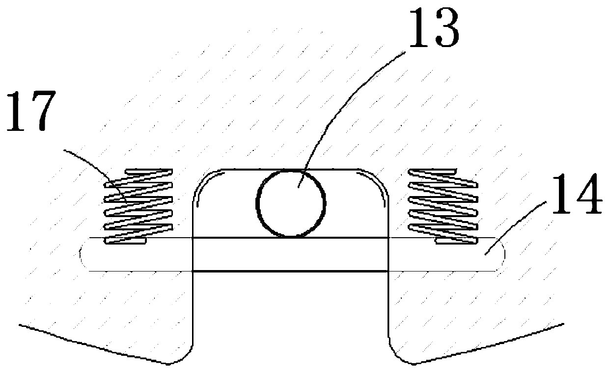 Microelectronic hollow inductor winding shaft