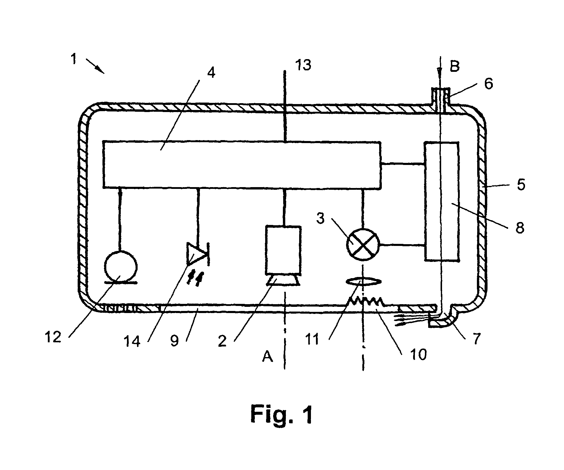 Monitoring module for monitoring a process with an electric arc