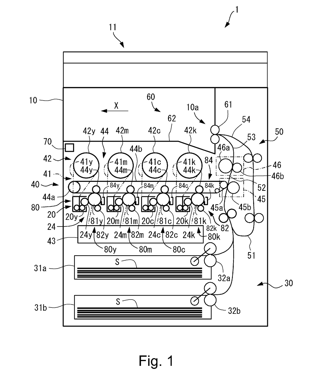 Developing device