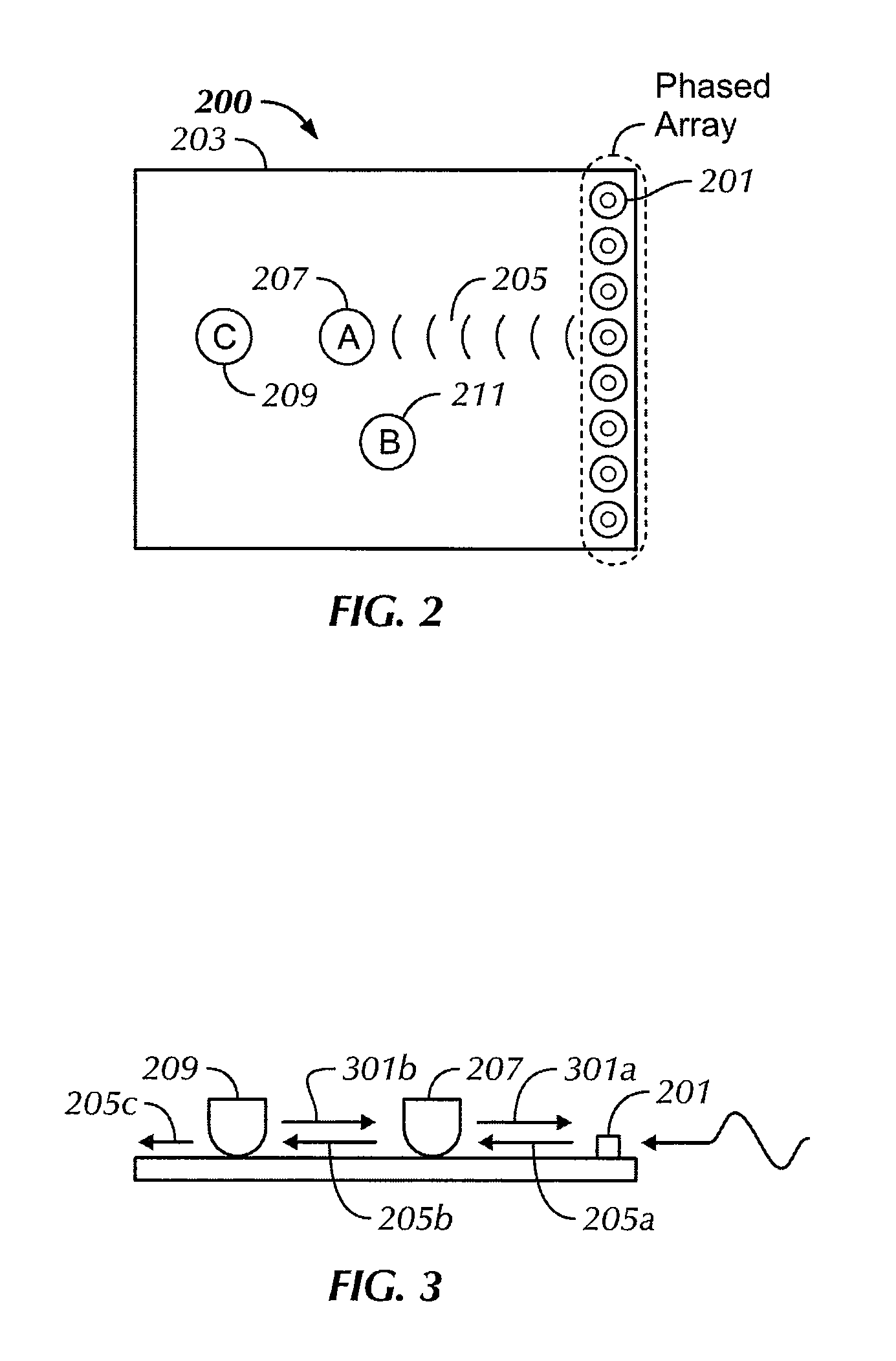 Acoustic multi-touch sensor panel