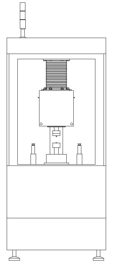 Efficient non-isothermal compression molding device and method of ultra-precision glass lens