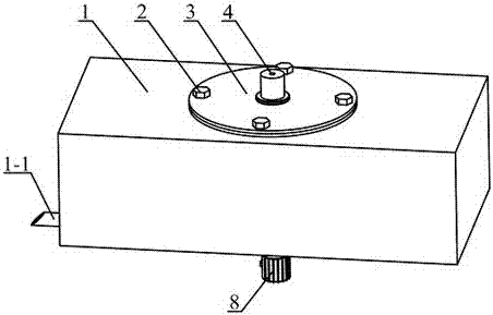 Fluid on-line bubble-removing device