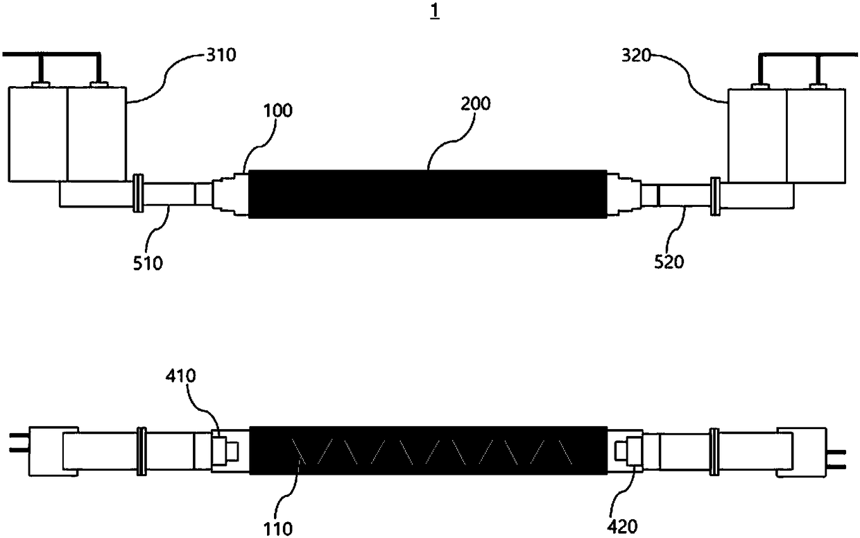 Linear electromagnetic wave plasma source and plasma processing apparatus employing same