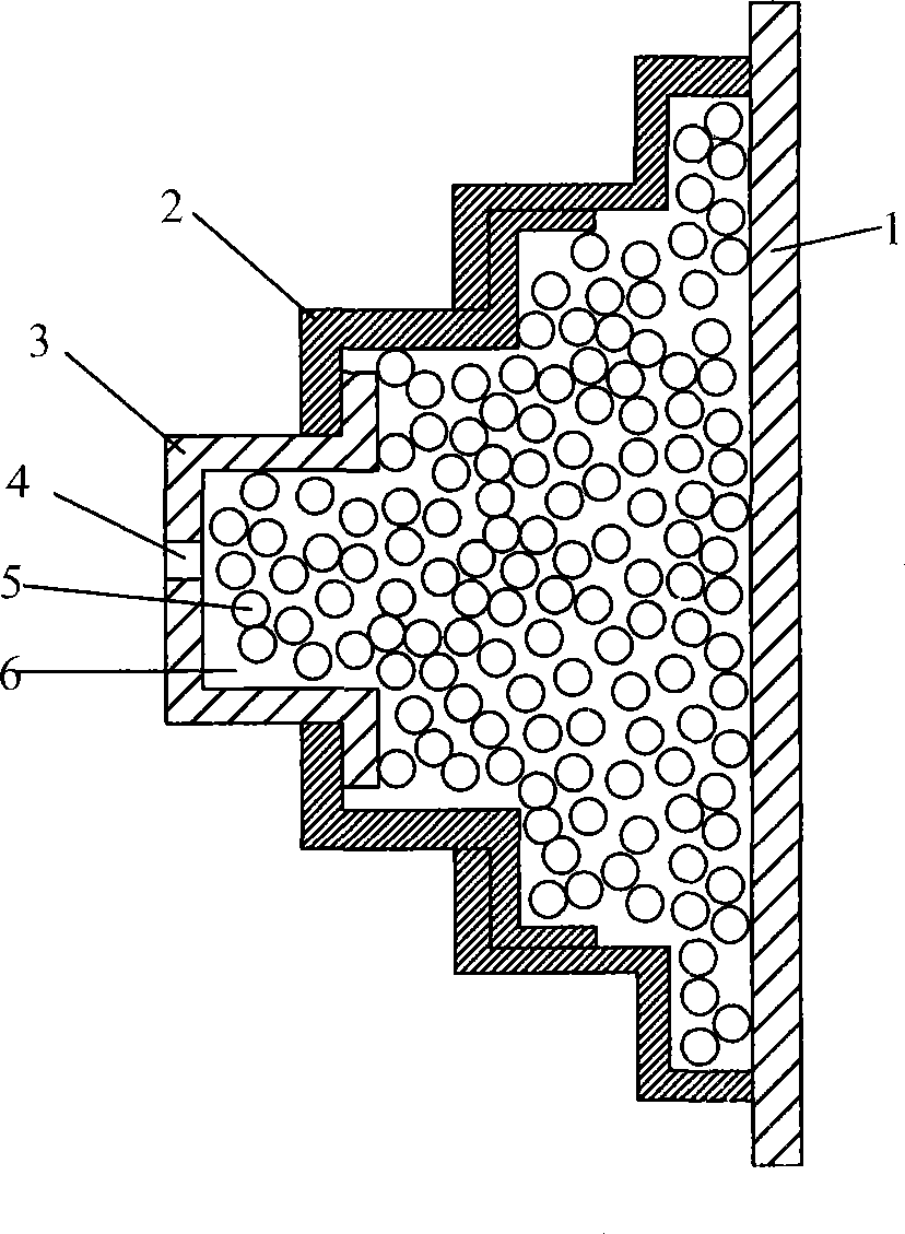 Anti-collision device and method for making rubber block of anti-collision device