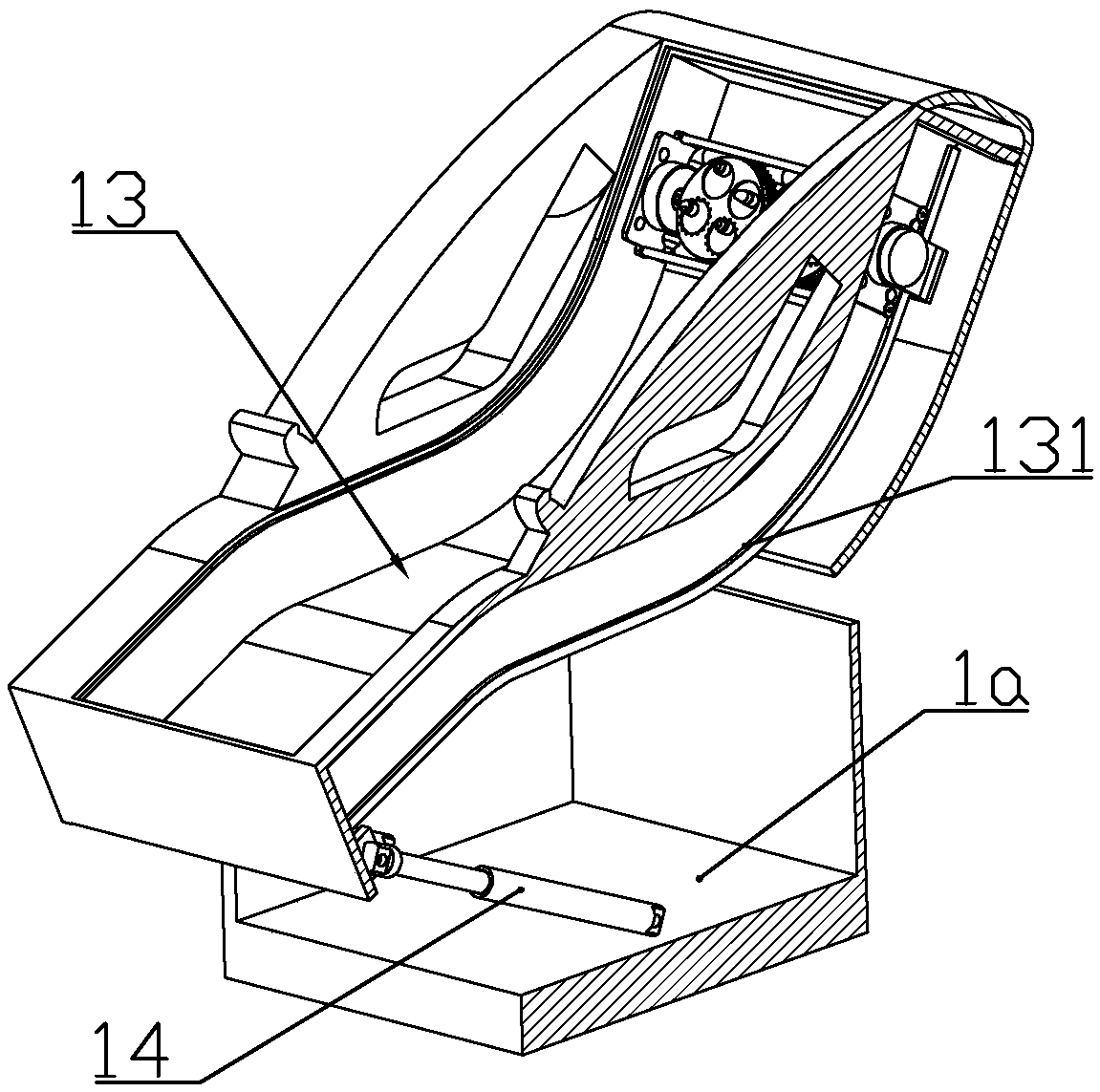 Massage sling chair