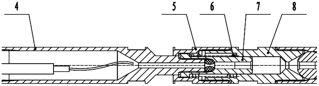 A production logging flexible sub