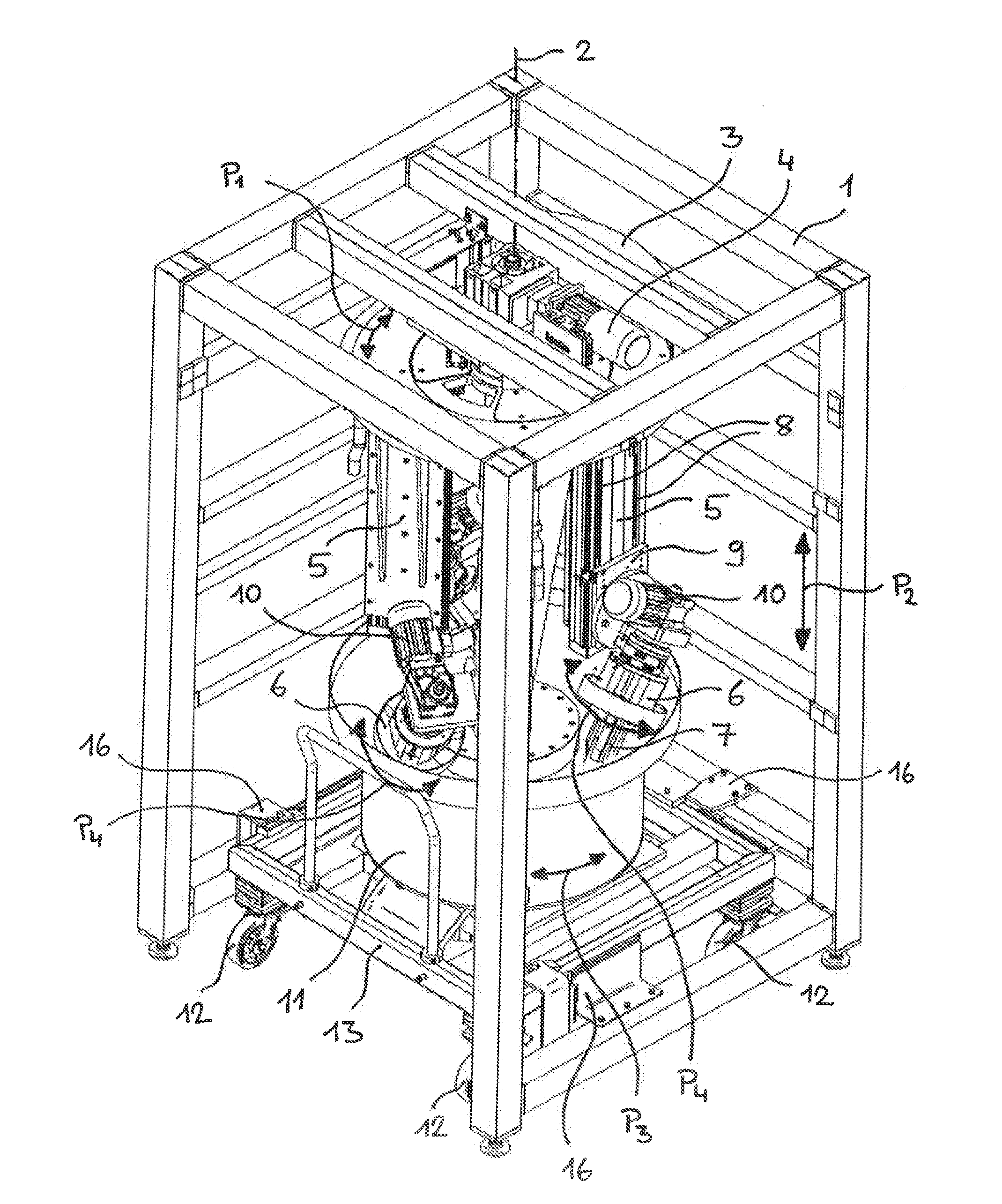 Method and device for the surface finishing of workpieces