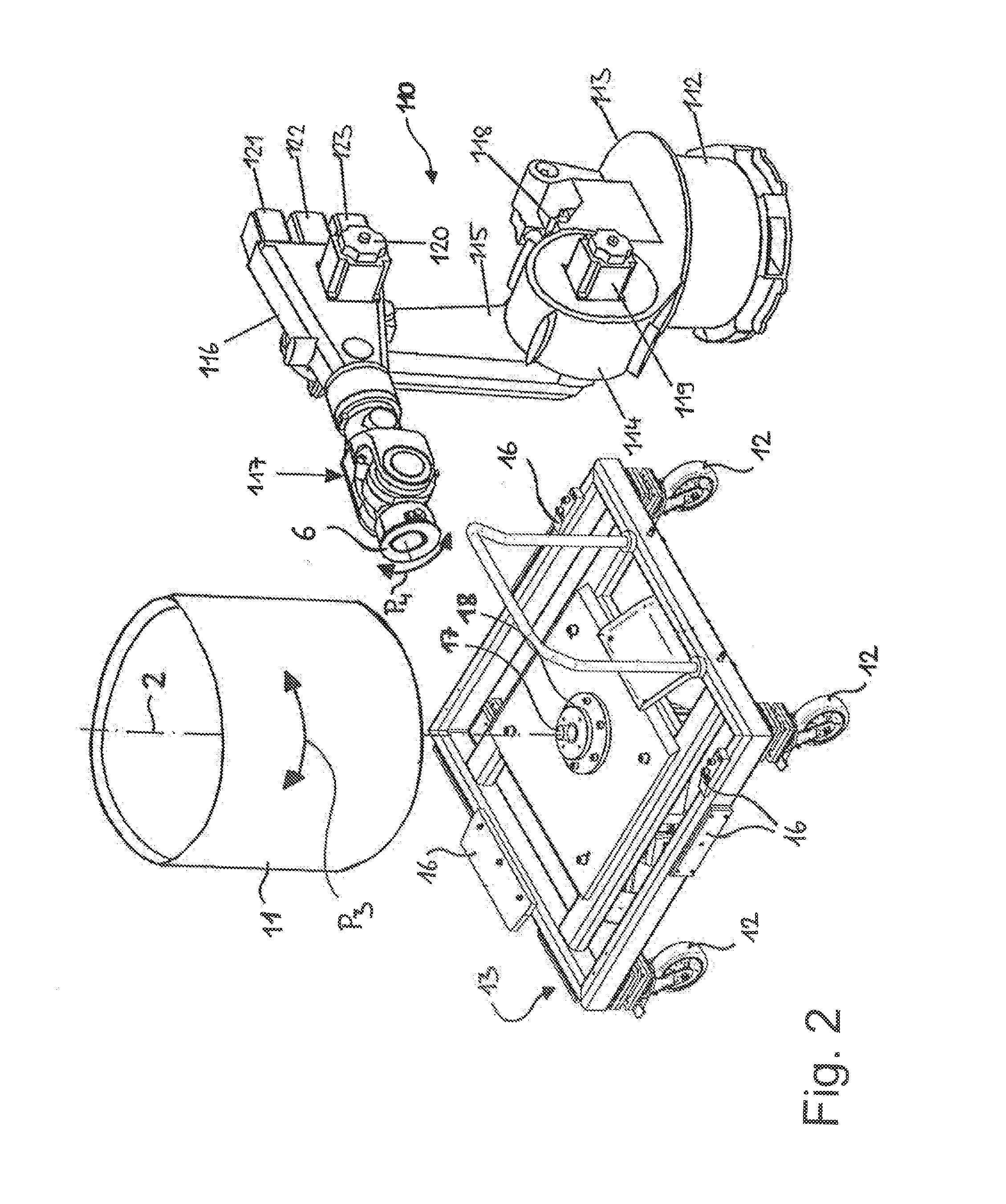 Method and device for the surface finishing of workpieces