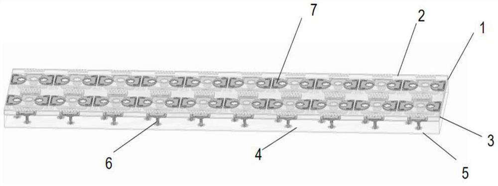 5G millimeter wave dual-polarization broadband wide-angle tight coupling array antenna