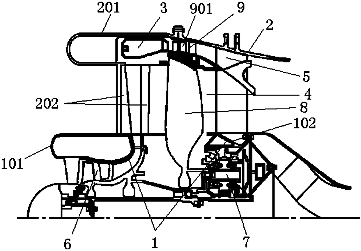 Turbofan engine and spacecraft