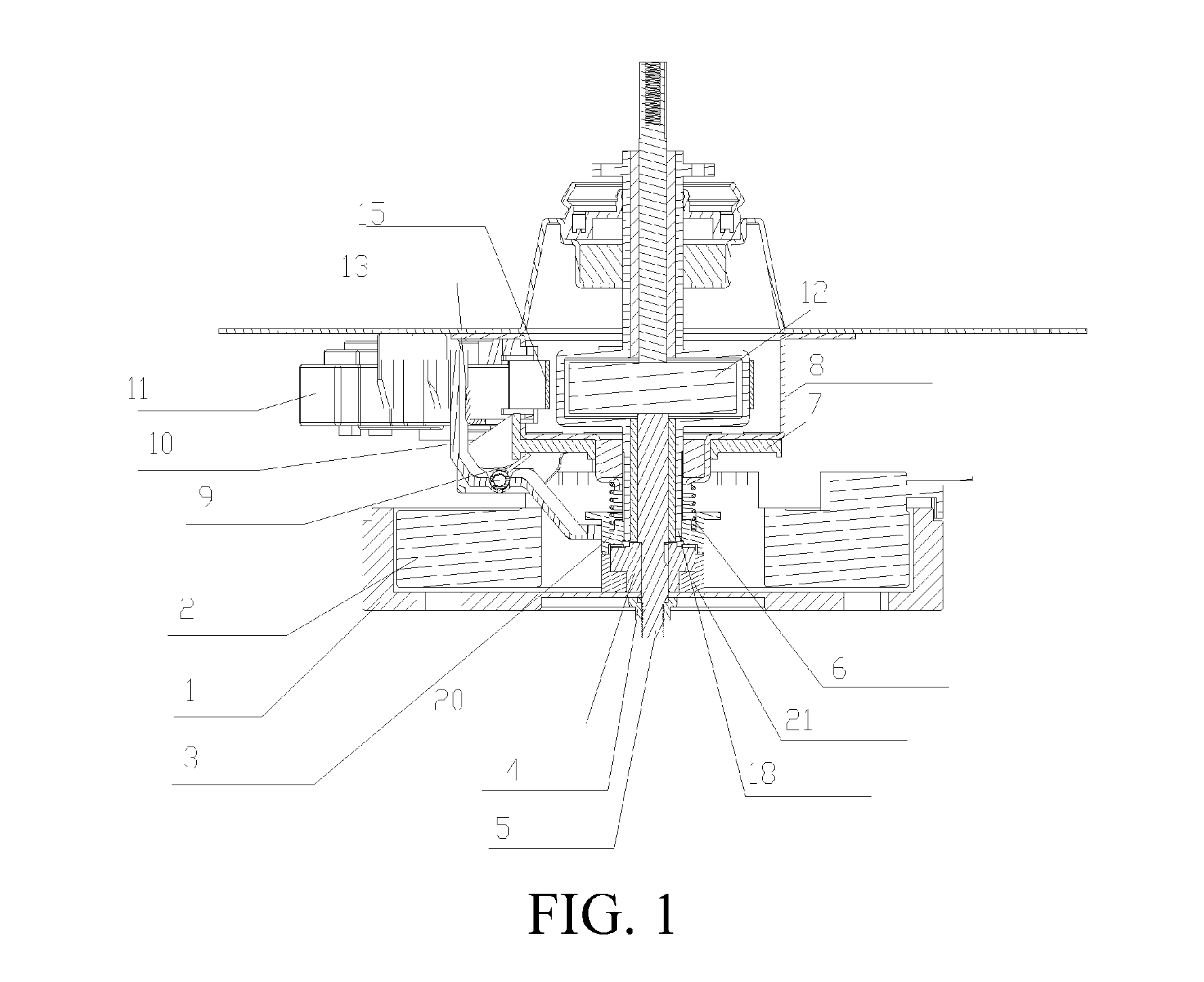 Frequency-variable hand rubbed-type motor speed reduction clutch apparatus, and washing machine