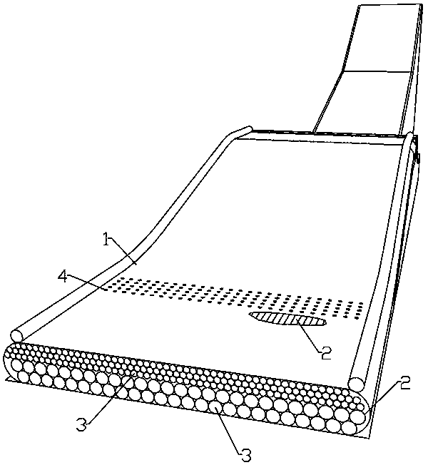 Tubular ski air bag