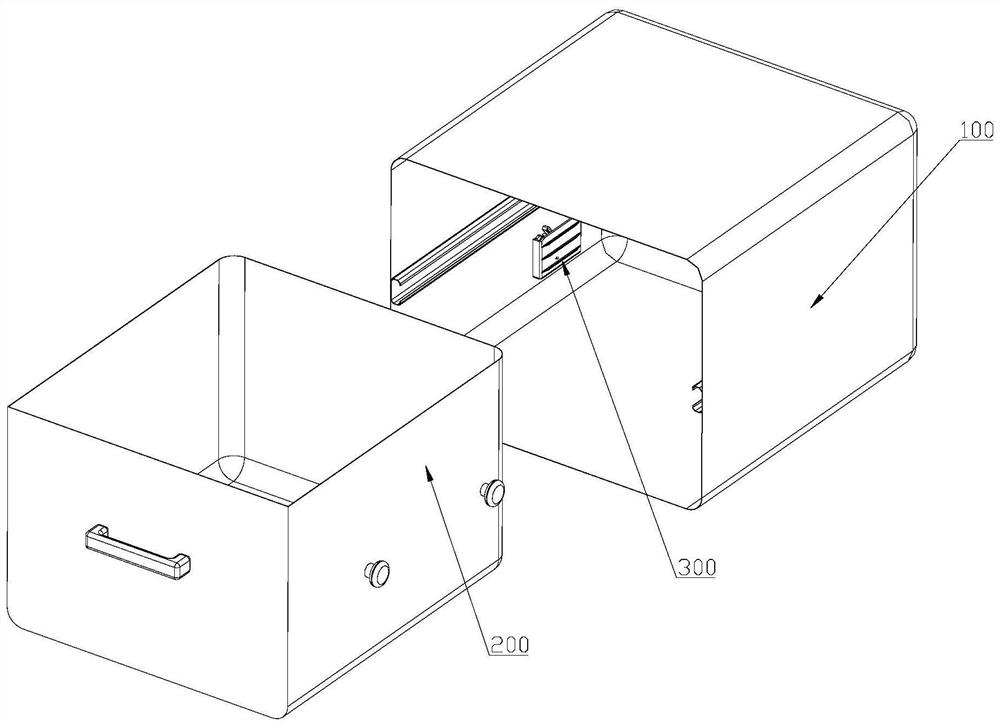 Locking structure for dish washing machine and dish washing machine