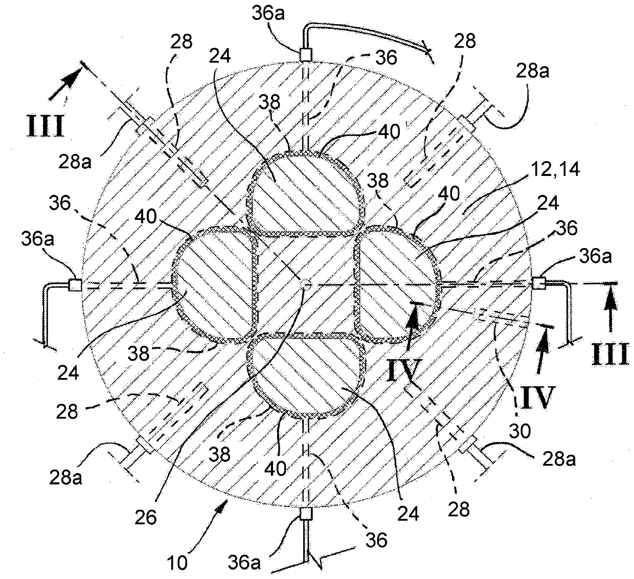 Manufacturing apparatus for making articles made of light alloys