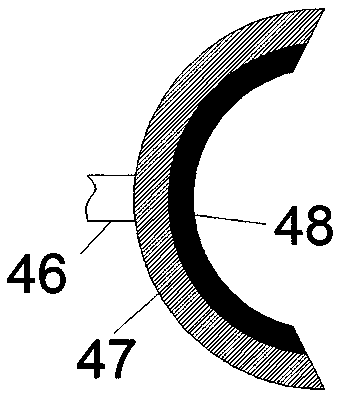 High-strength anti-fracture plastic steel pile