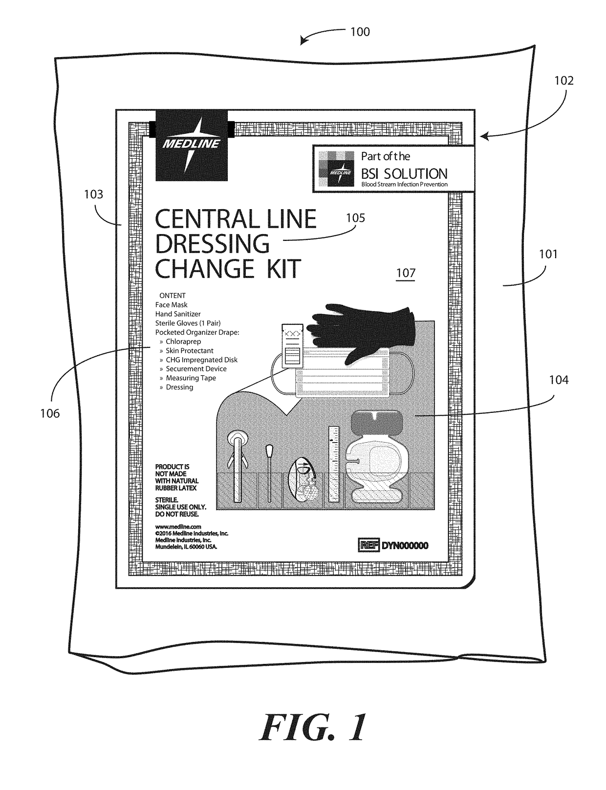 Medical Kit and Associated Systems and Methods for Preventing Central Line Associated Blood Stream Infection