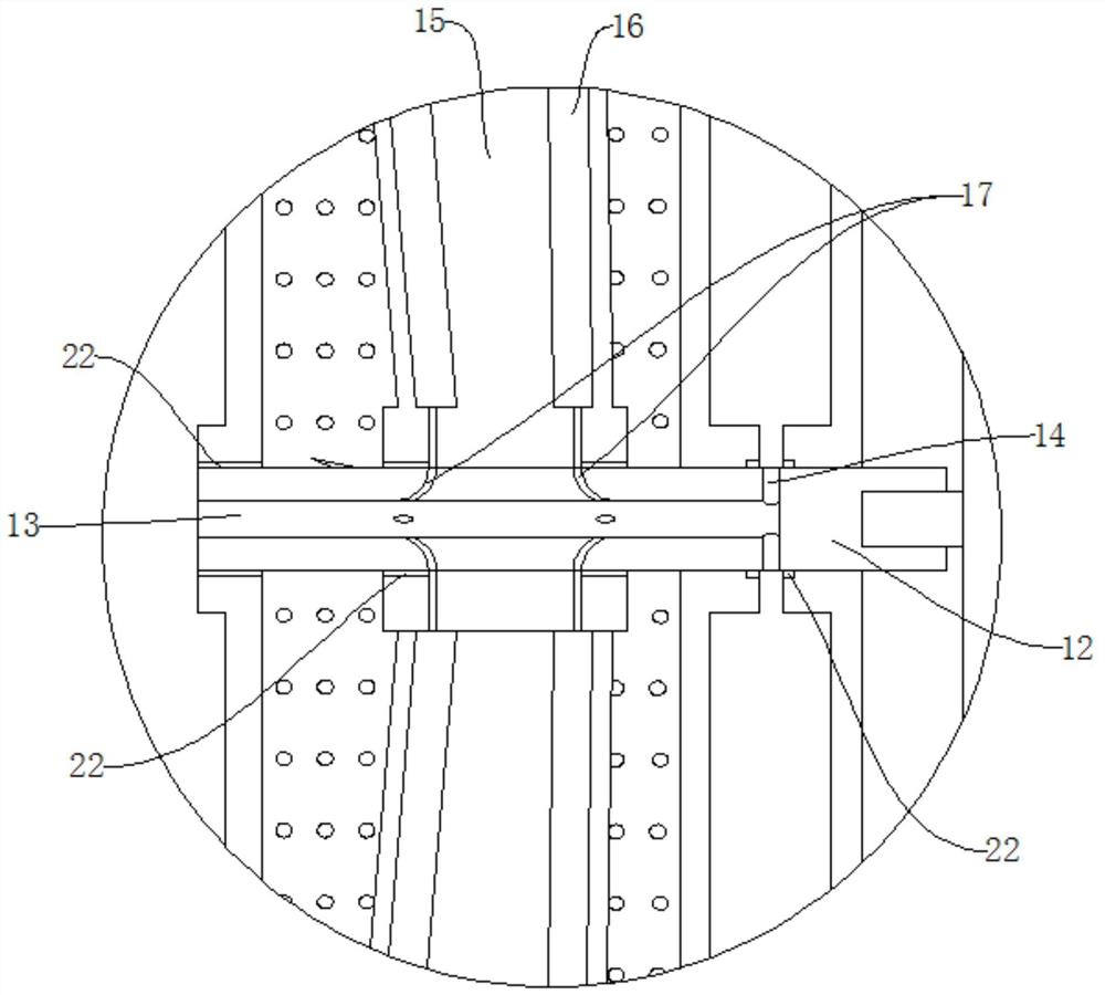 Water-cooled flour making machine for raw material processing of food production