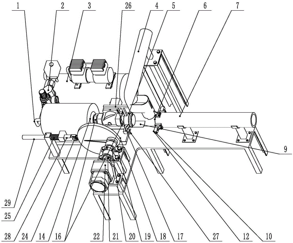 Steel ball continuous emission device for ball grinder impact detection