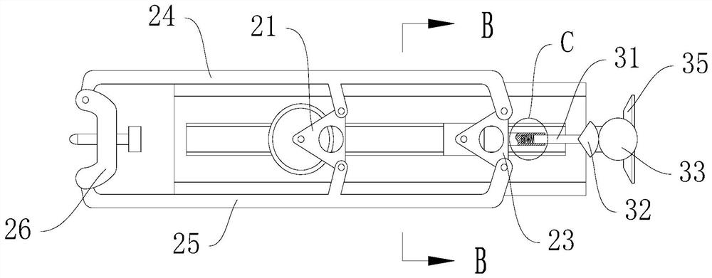 Straight workpiece arc angle cutting tool