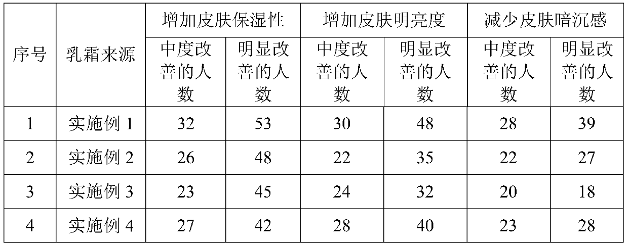 Skin beautifying cream and preparation method thereof