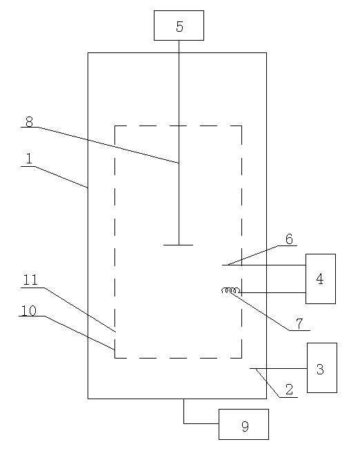 Device and method for extracting algal polysaccharide by ultrasonic-assisted extraction