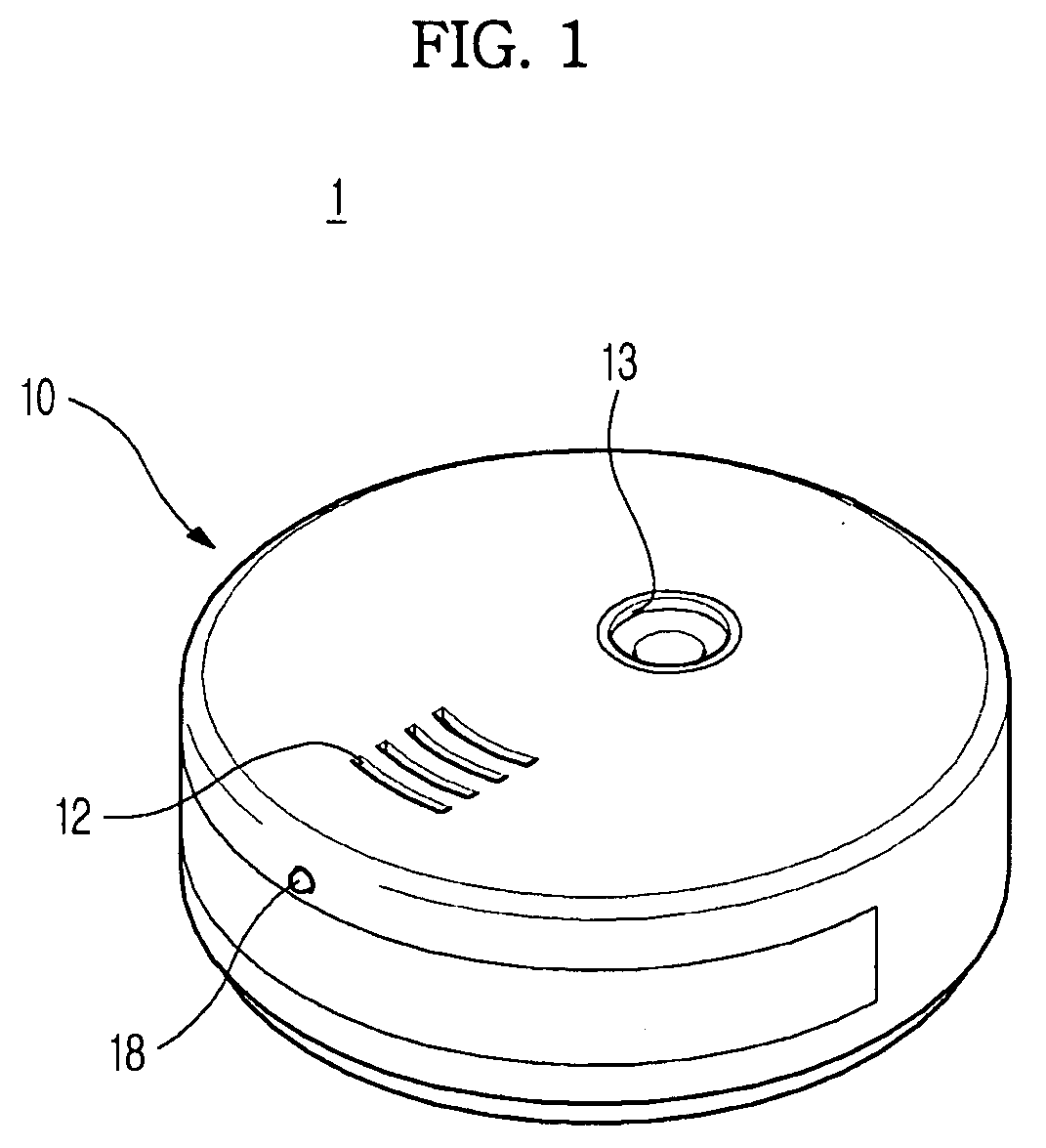 Robot cleaner with improved dust collector