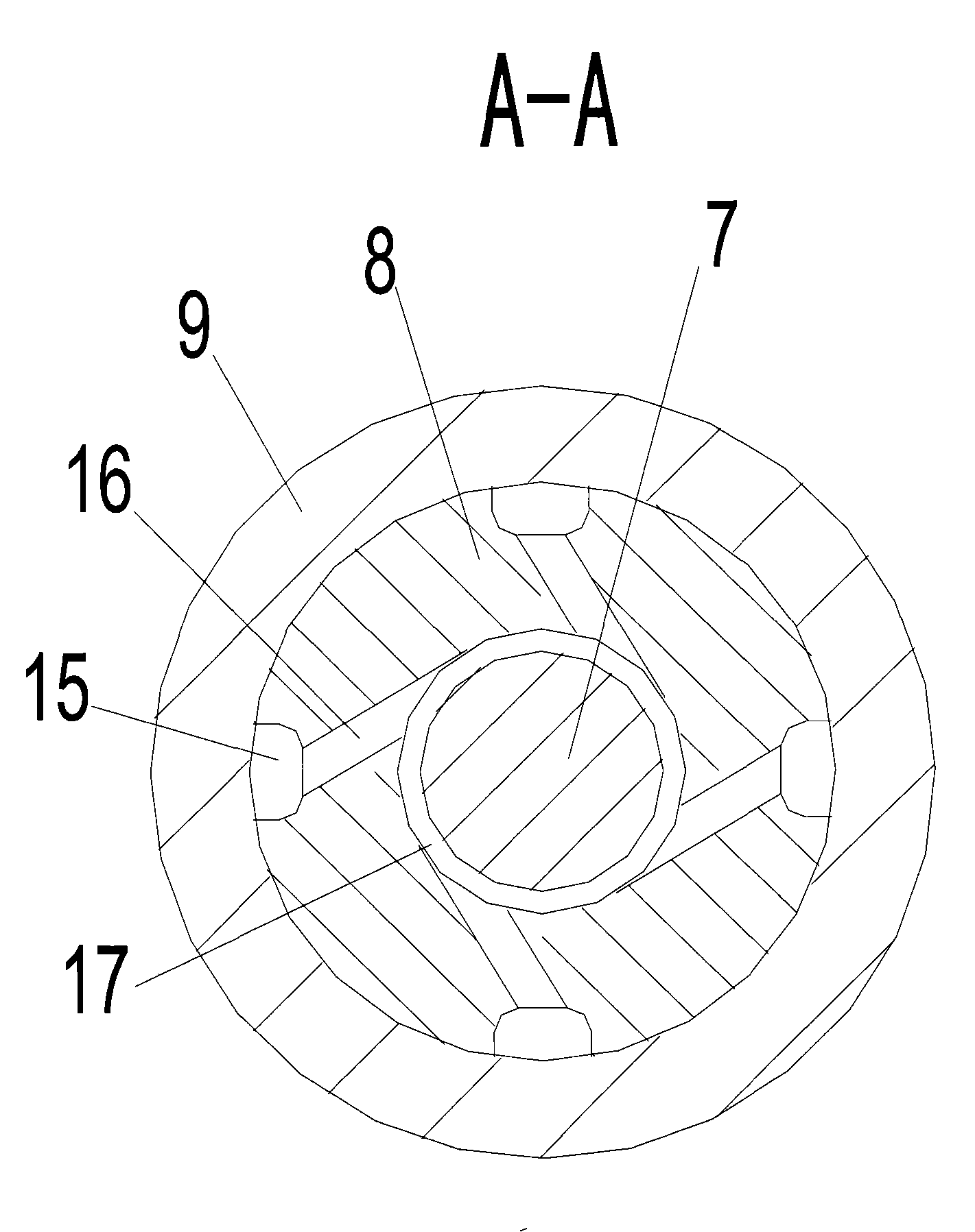 Swirling electronic-controlled fuel injector of gasoline engine