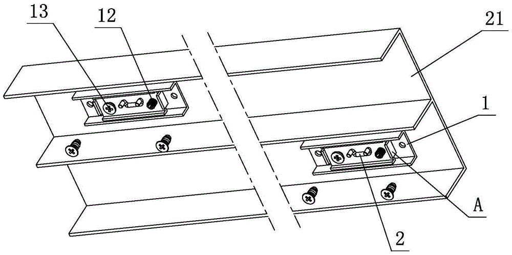 A push rebound adjustment device for a sliding door