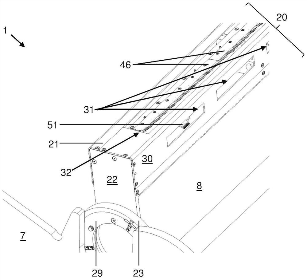 Cutting device and method for fiber web winding machine