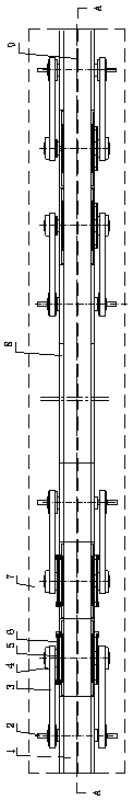 Embedded catapult arrestor and application thereof to aircraft carrier