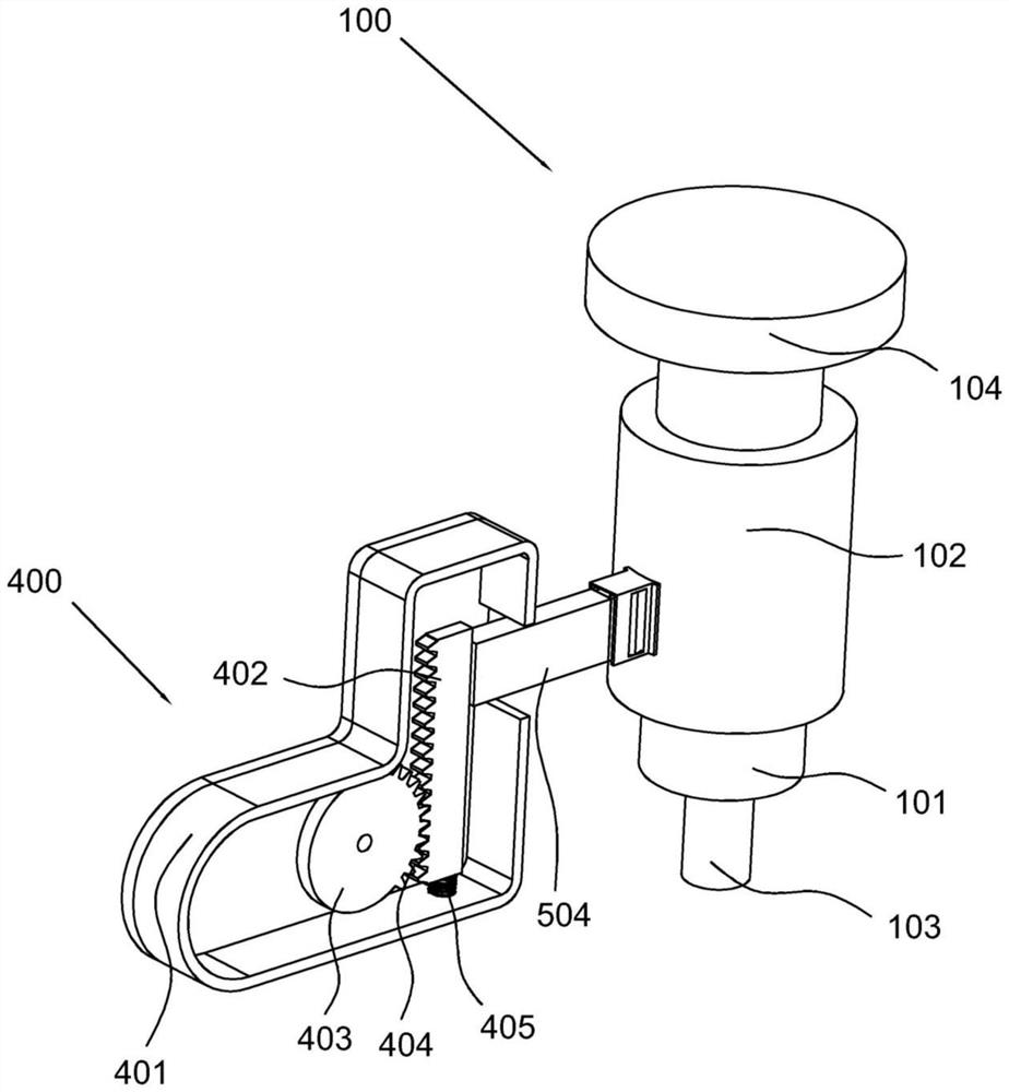 Roller nail recoil type nail puller for high-pressure roller mill