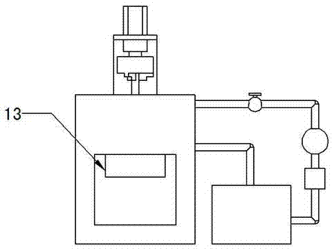 Device for manufacturing delta type hard alloy micro milling cutter