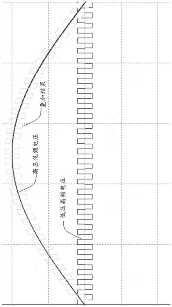 Coil winding, transformer and series-parallel power electronic device