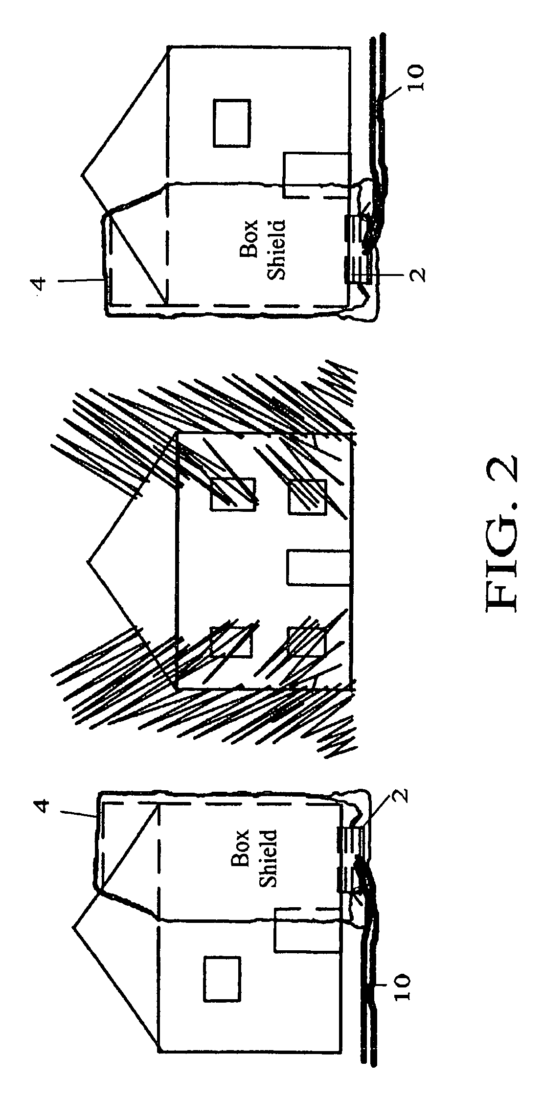 Inflatable protective home barrier