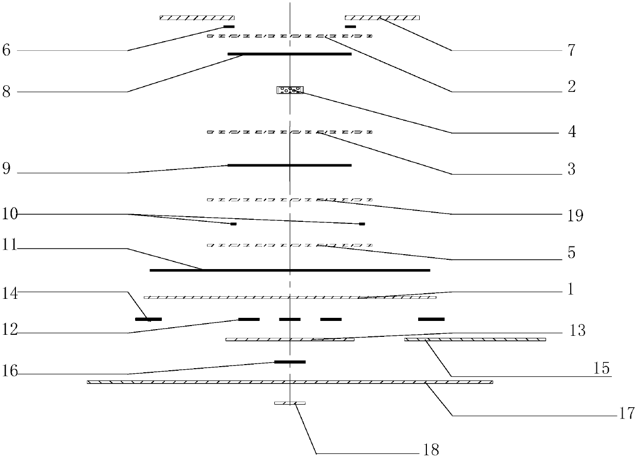 Hygienic nursing article with built-in menstrual blood collection chip