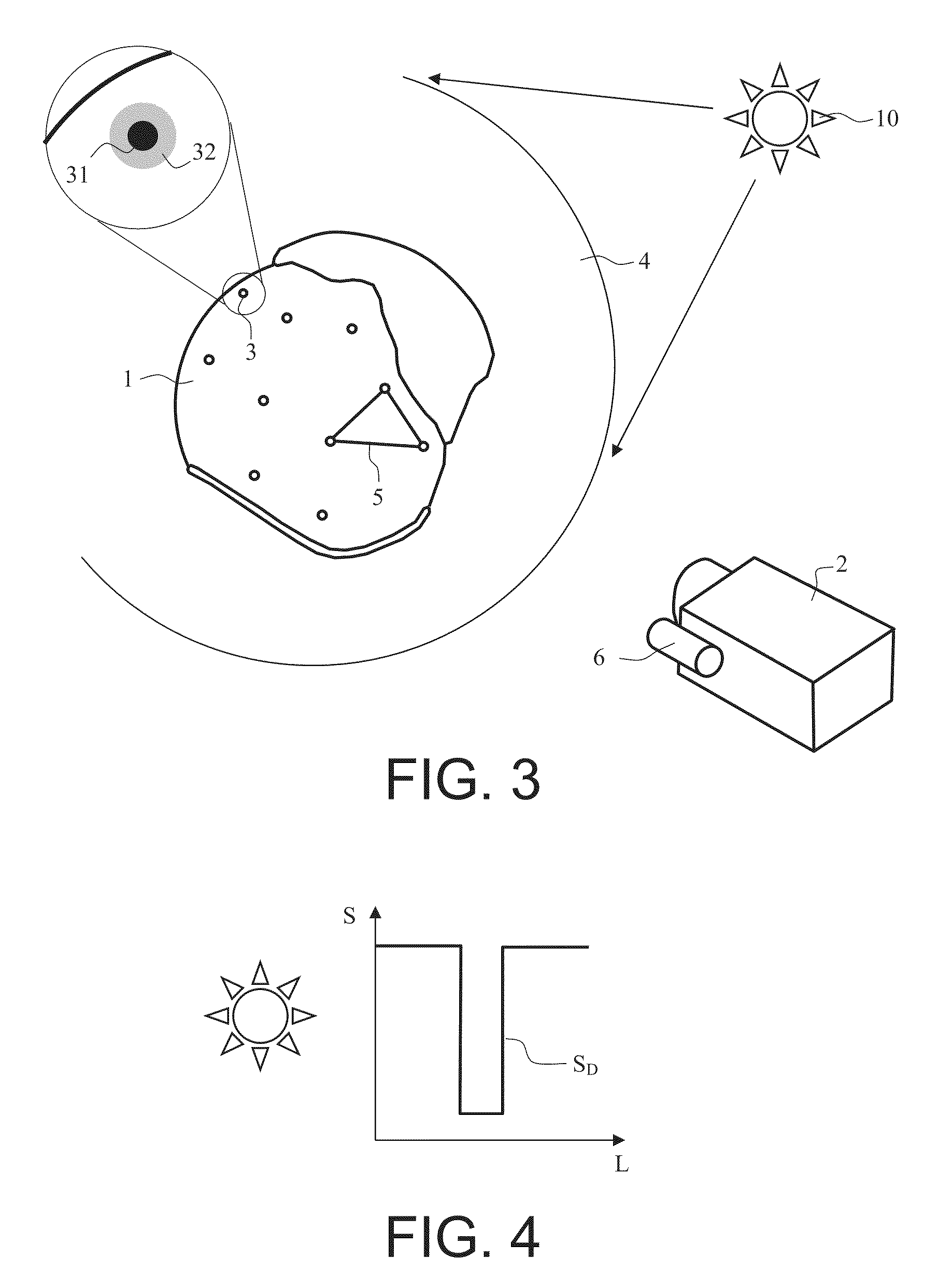 Optical Helmet-Position Detection Device Having a Large Dynamic Range