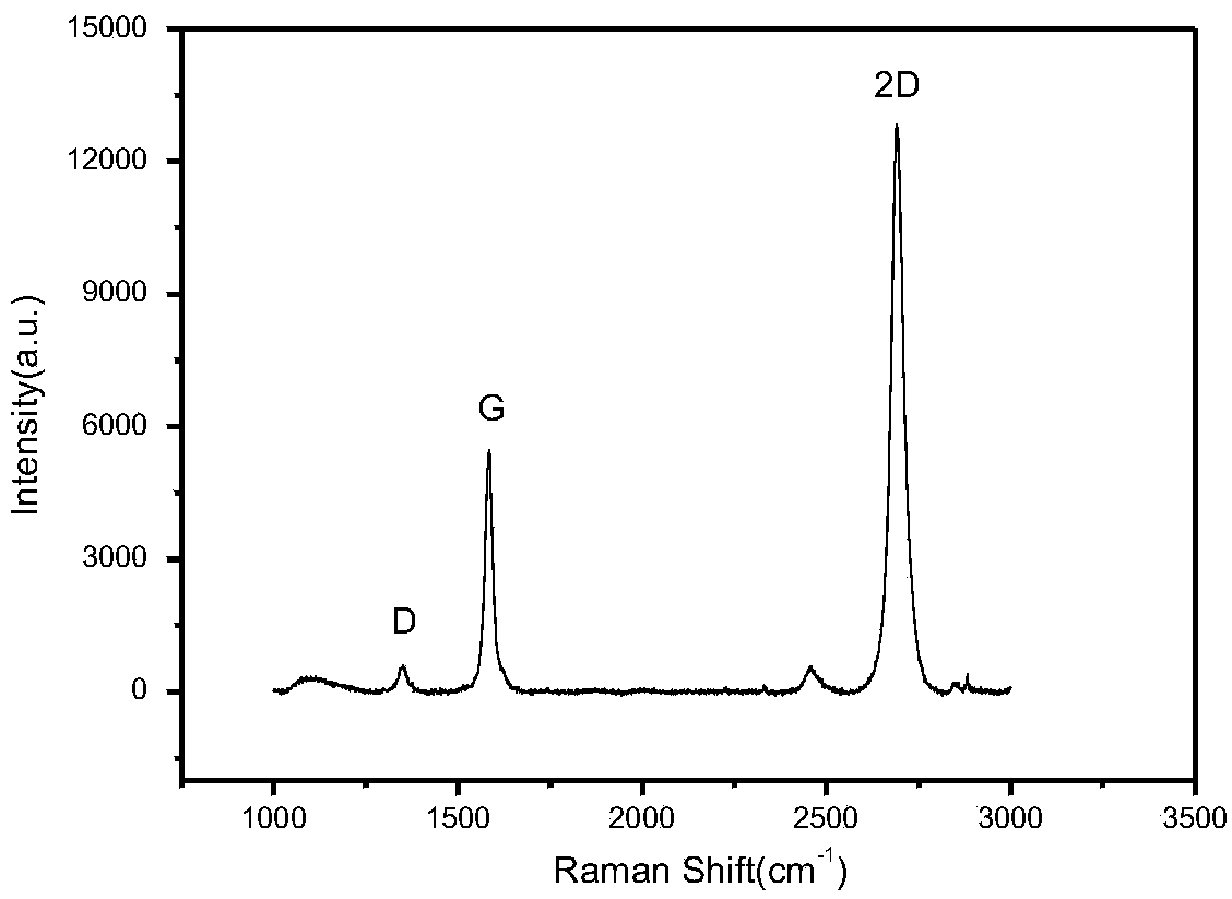 Ammonia gas sensor loaded with platinum particles and preparation method thereof