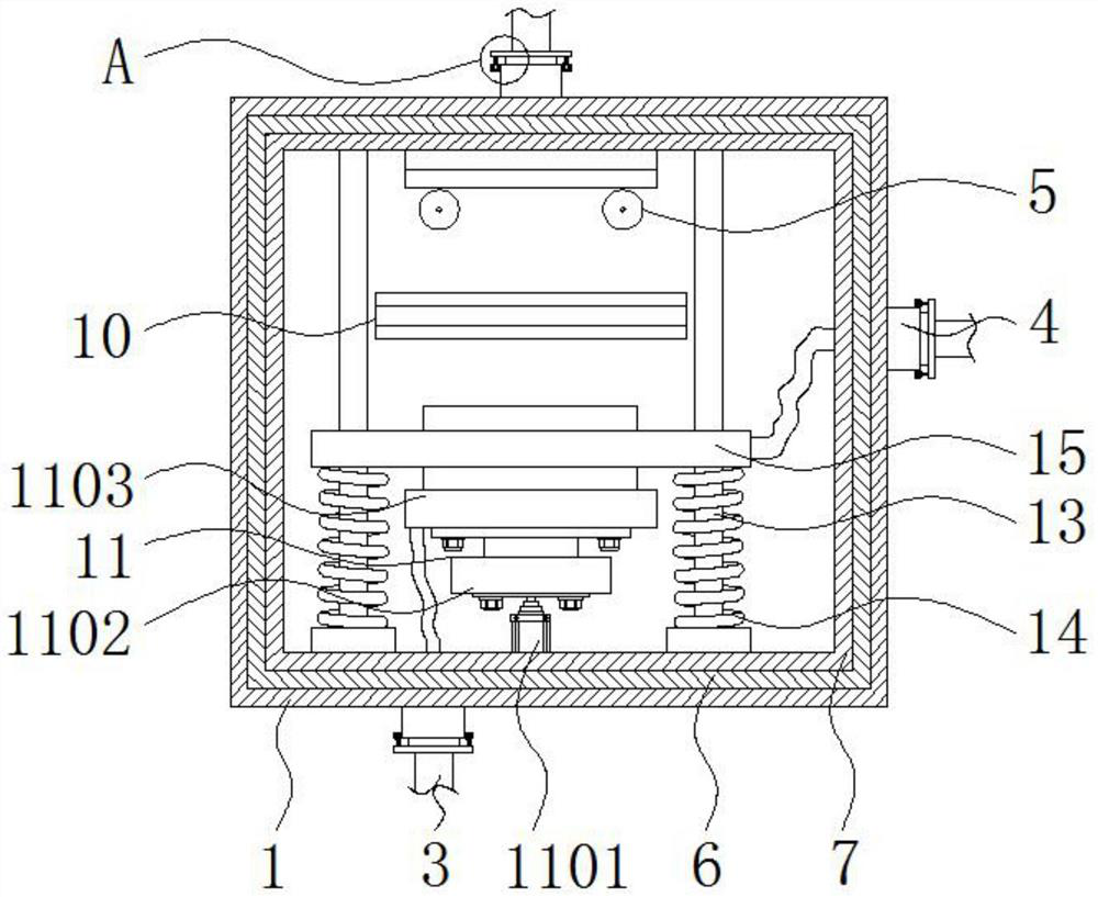 A smart camera burning prevention device for power failure