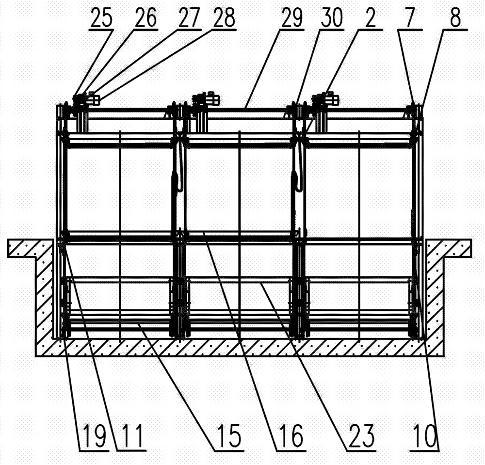 Novel lifting cross sliding type parking equipment