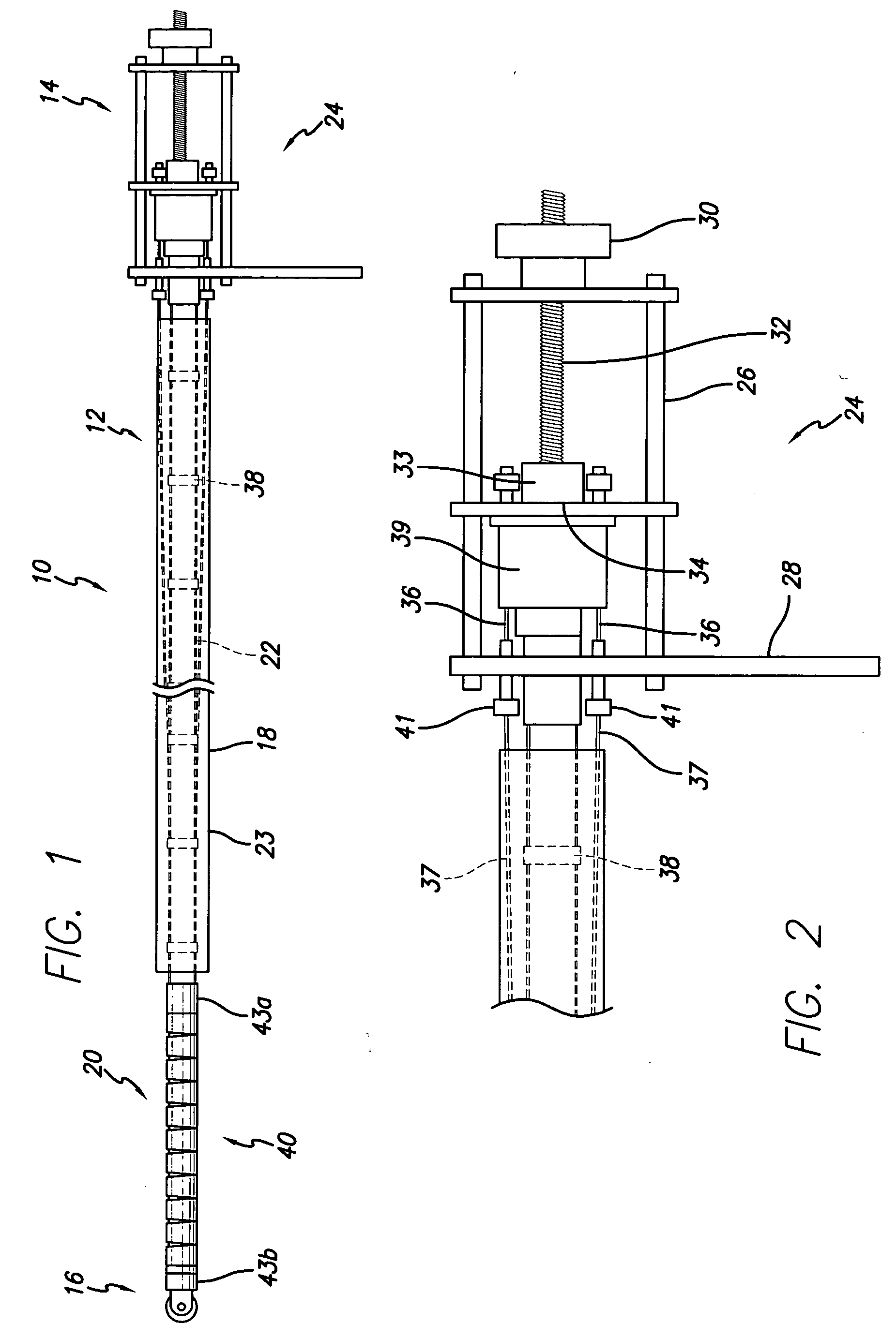 Remote tissue retraction device