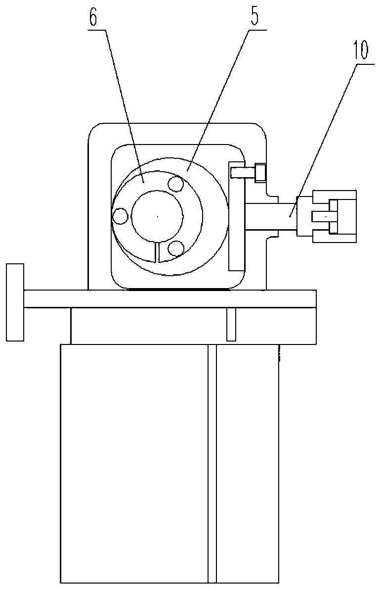 Large sheet metal stretch formed piece correcting device