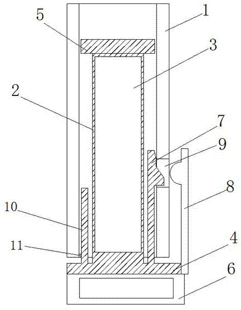 Door-to-door selling information display device