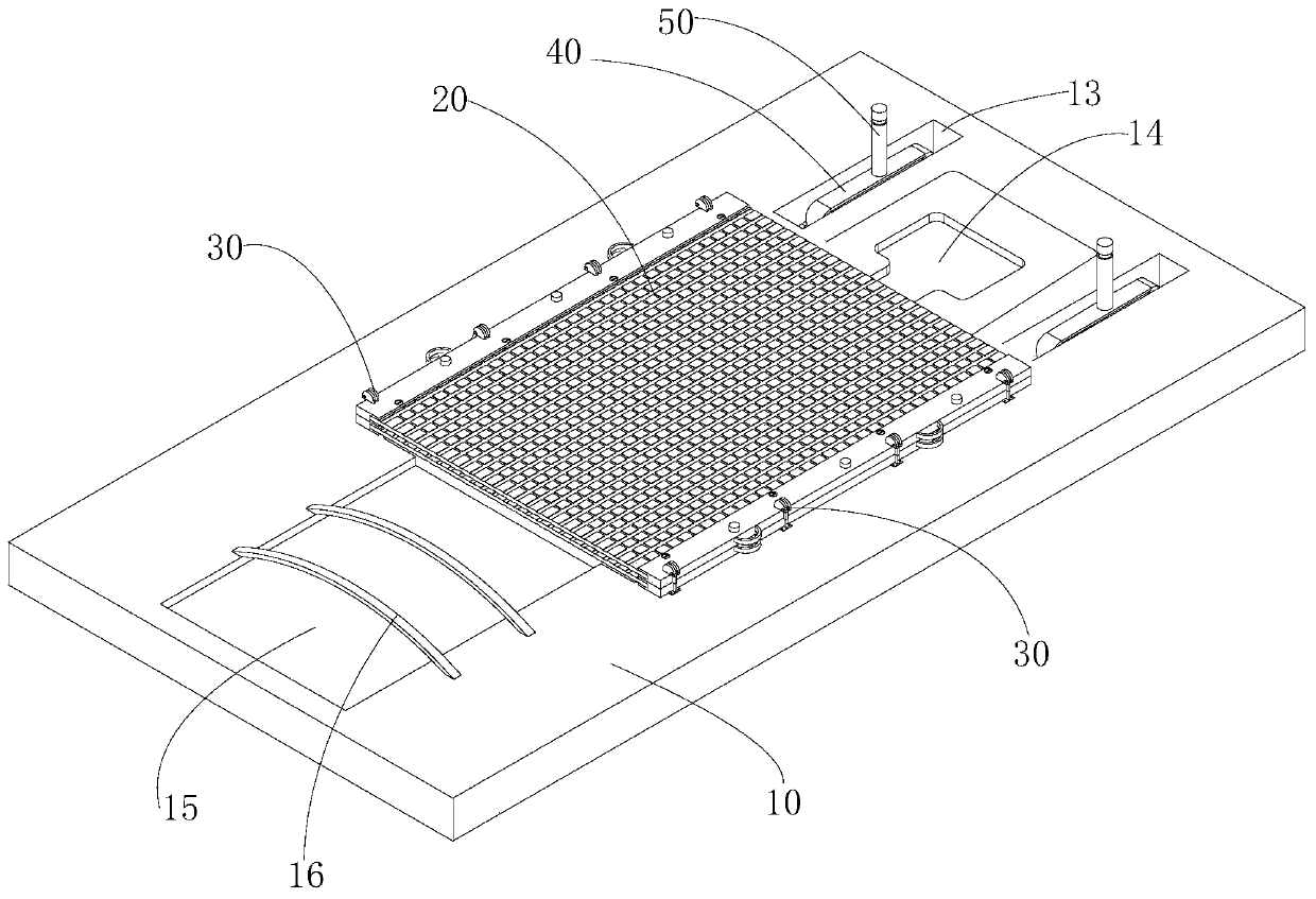 Chest radiation-oncology positioning device